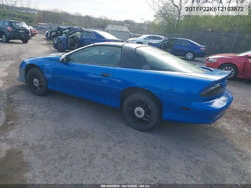1996 Chevrolet Camaro Rs VIN: 2G1FP22K6T2103872 Lot: 42003553