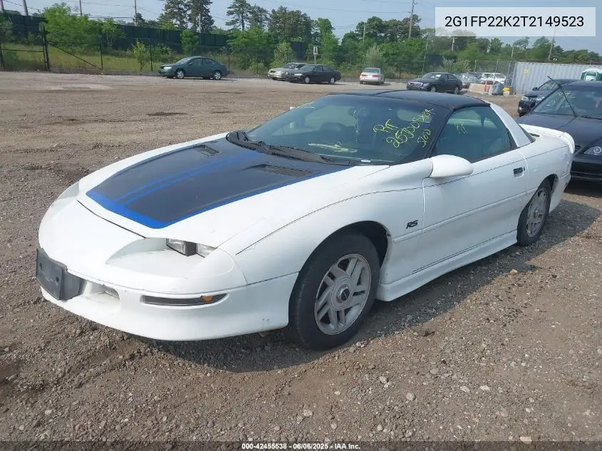 1996 Chevrolet Camaro Rs VIN: 2G1FP22K2T2149523 Lot: 42455538