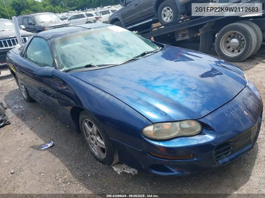 1998 Chevrolet Camaro VIN: 2G1FP22K9W2112683 Lot: 42586449