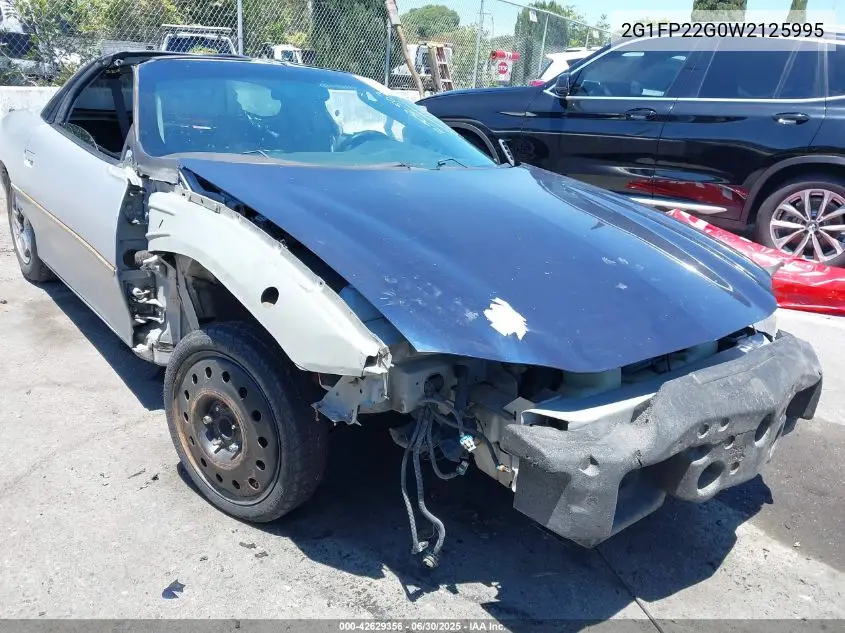 1998 Chevrolet Camaro Z28 VIN: 2G1FP22G0W2125995 Lot: 42629356