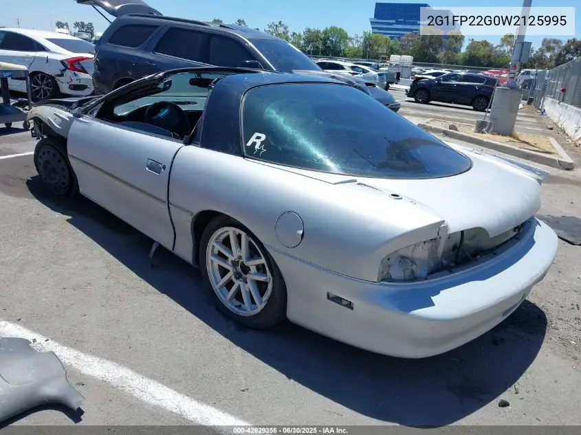 1998 Chevrolet Camaro Z28 VIN: 2G1FP22G0W2125995 Lot: 42629356