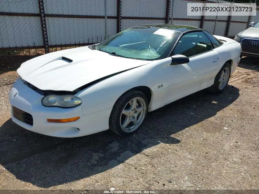 1999 Chevrolet Camaro Z28 VIN: 2G1FP22GXX2123723 Lot: 42173869