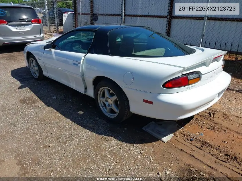 1999 Chevrolet Camaro Z28 VIN: 2G1FP22GXX2123723 Lot: 42173869