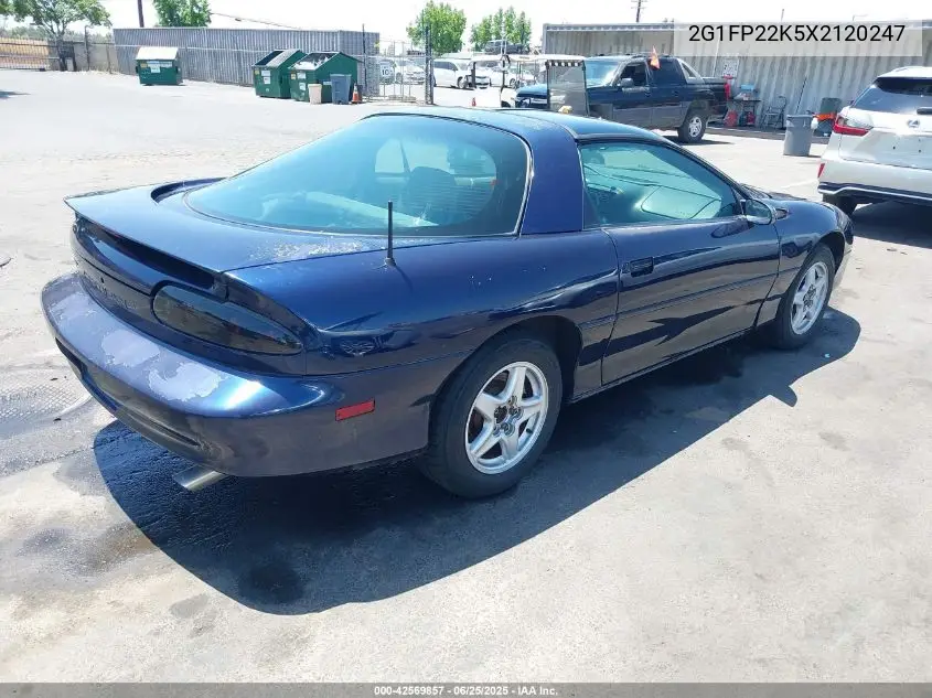 1999 Chevrolet Camaro VIN: 2G1FP22K5X2120247 Lot: 42569857