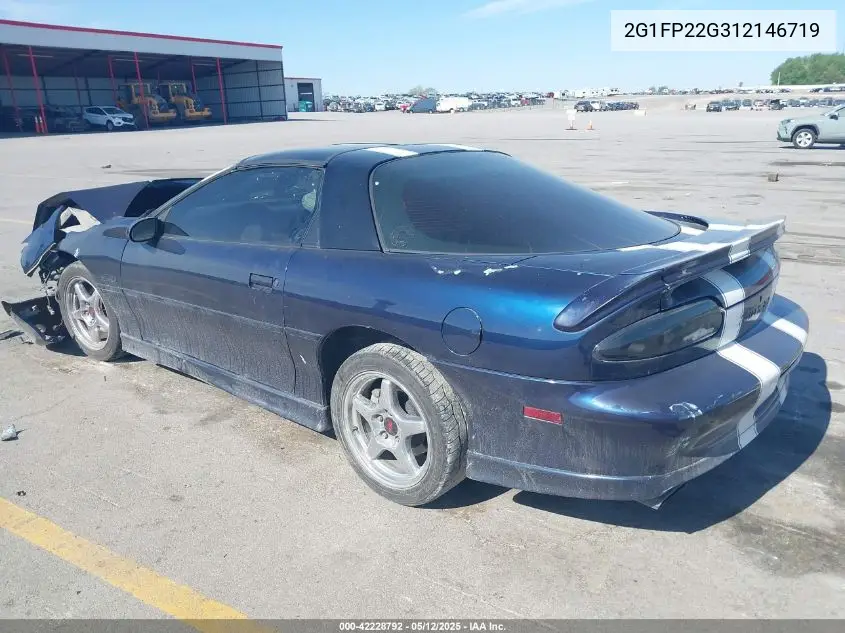 2001 Chevrolet Camaro Z28 VIN: 2G1FP22G312146719 Lot: 42228792