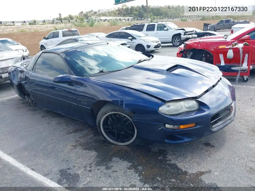 2002 Chevrolet Camaro Z28 VIN: 2G1FP22G122167330 Lot: 42118678