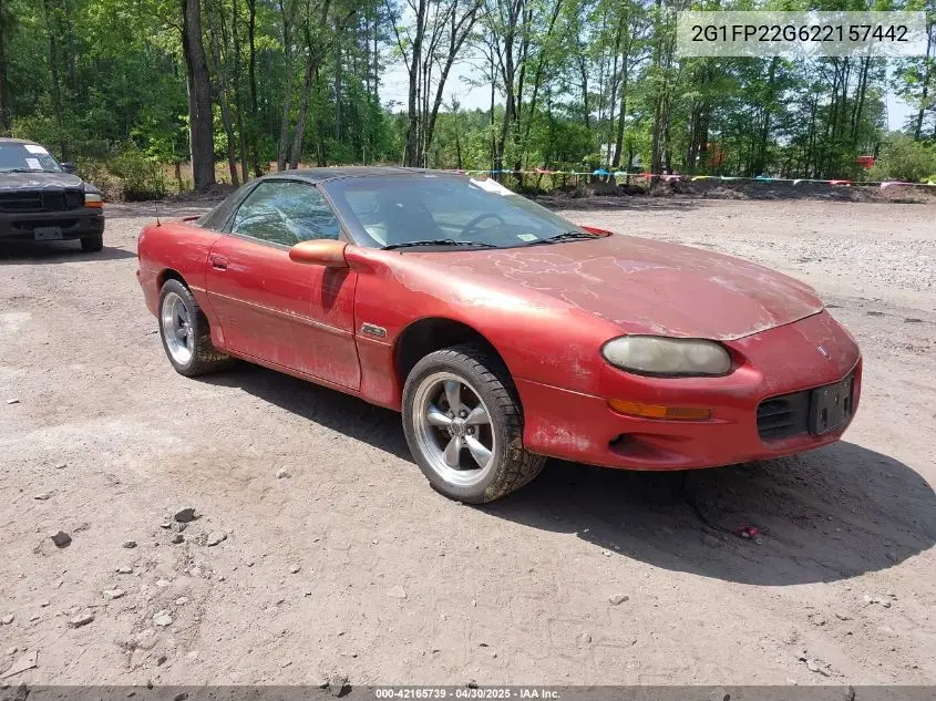 2002 Chevrolet Camaro Z28 VIN: 2G1FP22G622157442 Lot: 42165739
