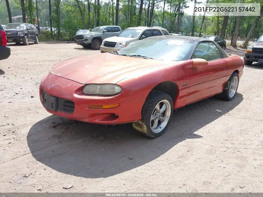 2002 Chevrolet Camaro Z28 VIN: 2G1FP22G622157442 Lot: 42165739