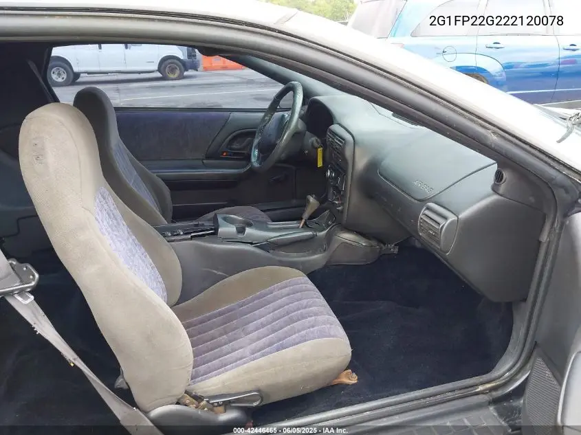 2002 Chevrolet Camaro Z28 VIN: 2G1FP22G222120078 Lot: 42446465