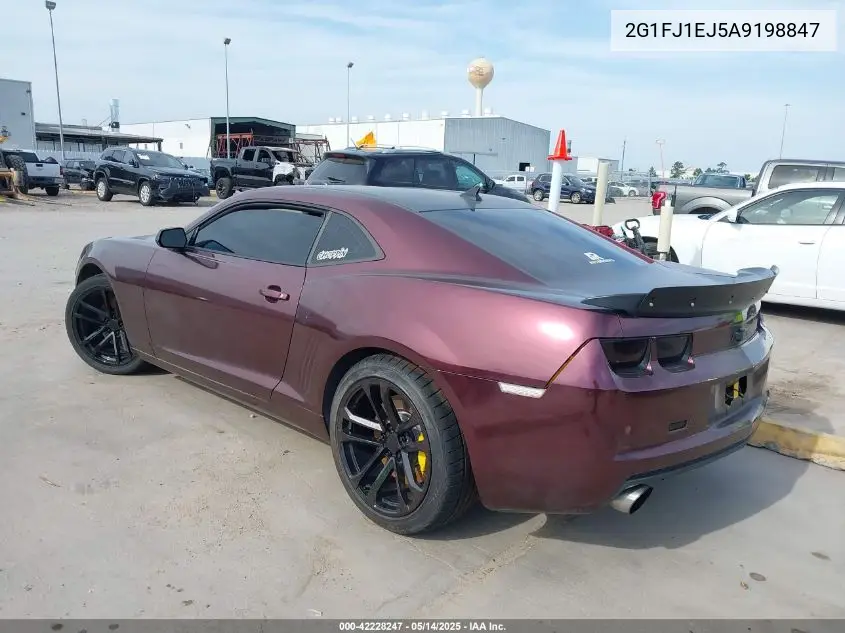 2010 Chevrolet Camaro 1Ss VIN: 2G1FJ1EJ5A9198847 Lot: 42228247