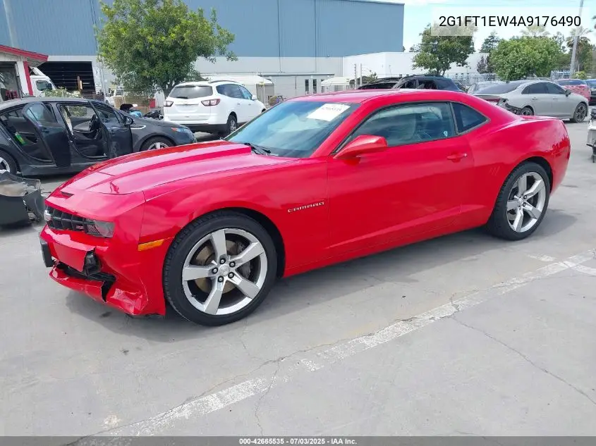 2010 Chevrolet Camaro 2Ss VIN: 2G1FT1EW4A9176490 Lot: 42665535