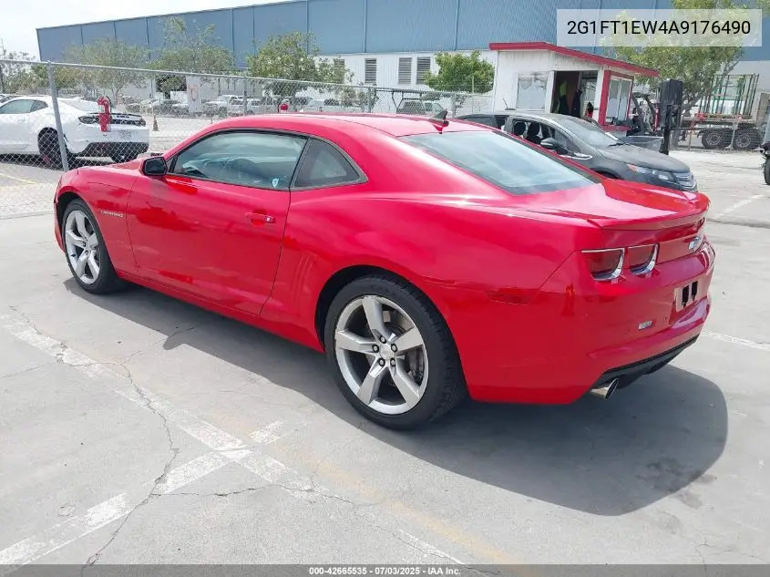 2010 Chevrolet Camaro 2Ss VIN: 2G1FT1EW4A9176490 Lot: 42665535