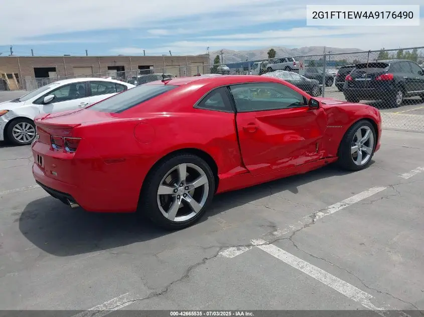 2010 Chevrolet Camaro 2Ss VIN: 2G1FT1EW4A9176490 Lot: 42665535