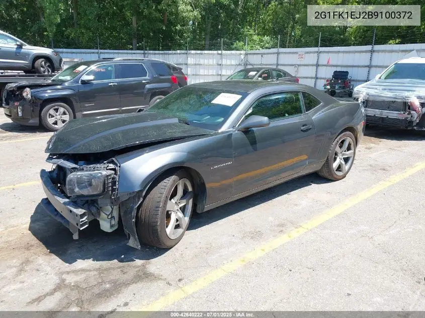2011 Chevrolet Camaro 2Ss VIN: 2G1FK1EJ2B9100372 Lot: 42640222