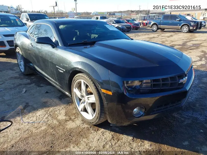 2012 Chevrolet Camaro 2Lt VIN: 2G1FC1E33C9201615 Lot: 41668908