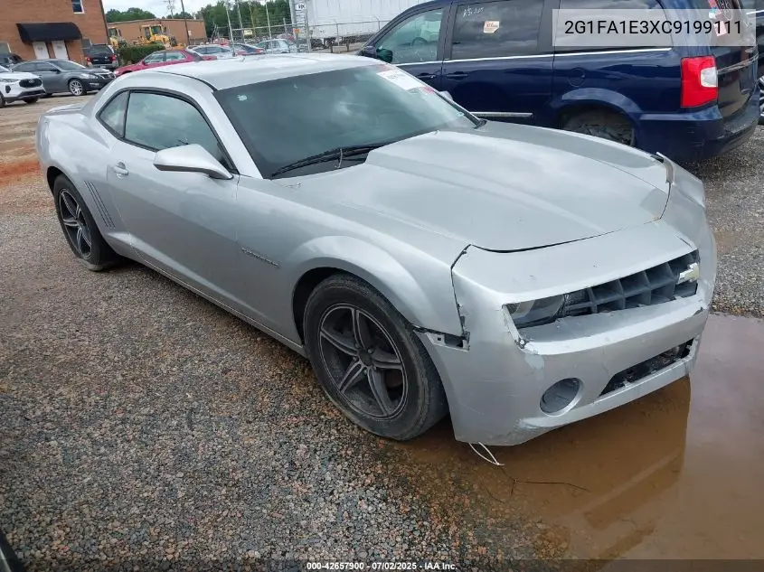 2012 Chevrolet Camaro 2Ls VIN: 2G1FA1E3XC9199111 Lot: 42657900
