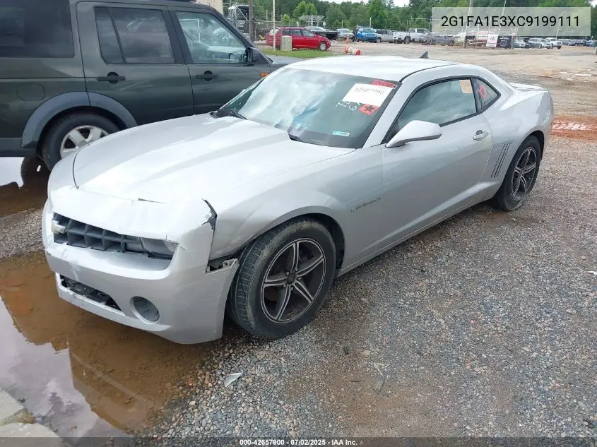 2012 Chevrolet Camaro 2Ls VIN: 2G1FA1E3XC9199111 Lot: 42657900