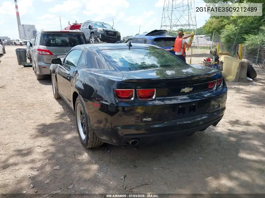 2012 Chevrolet Camaro 2Ls VIN: 2G1FA1E35C9212489 Lot: 42668800
