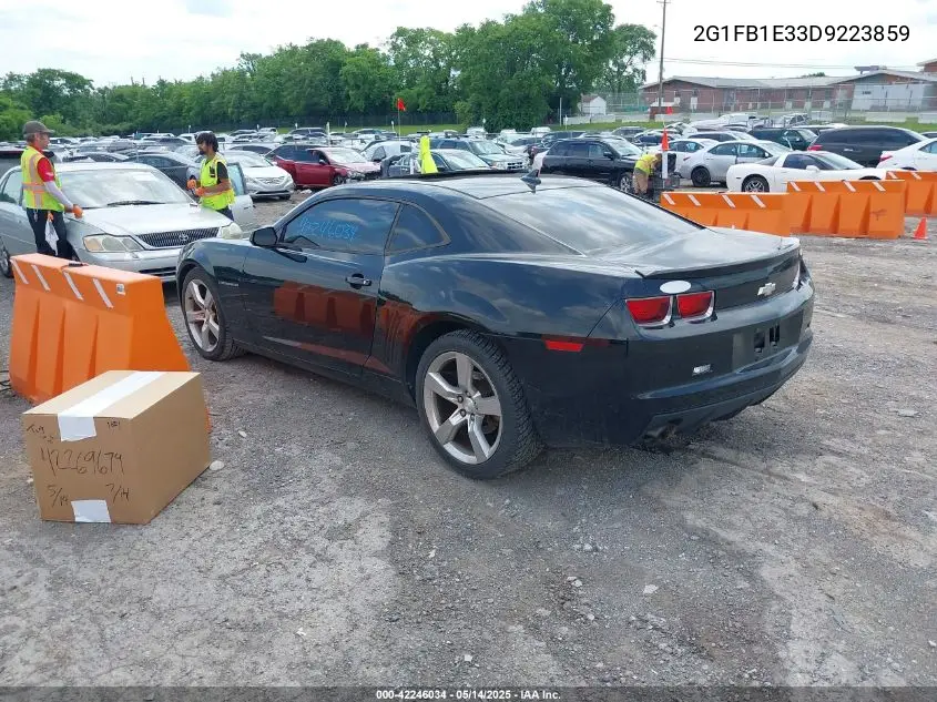 2013 Chevrolet Camaro 1Lt VIN: 2G1FB1E33D9223859 Lot: 42246034