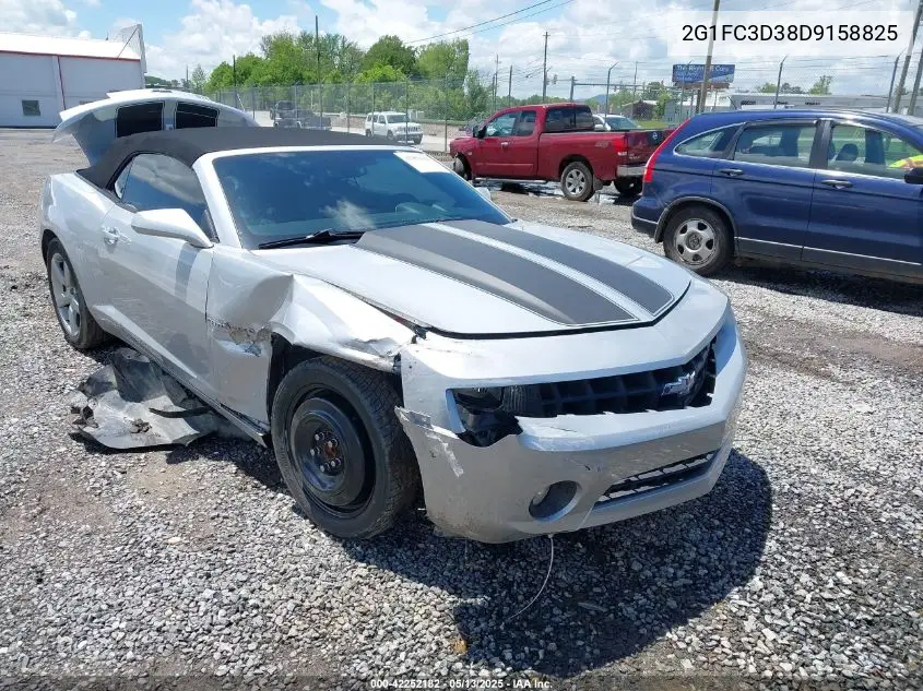 2013 Chevrolet Camaro Lt VIN: 2G1FC3D38D9158825 Lot: 42252182
