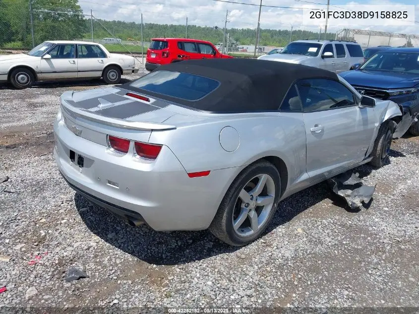 2013 Chevrolet Camaro Lt VIN: 2G1FC3D38D9158825 Lot: 42252182