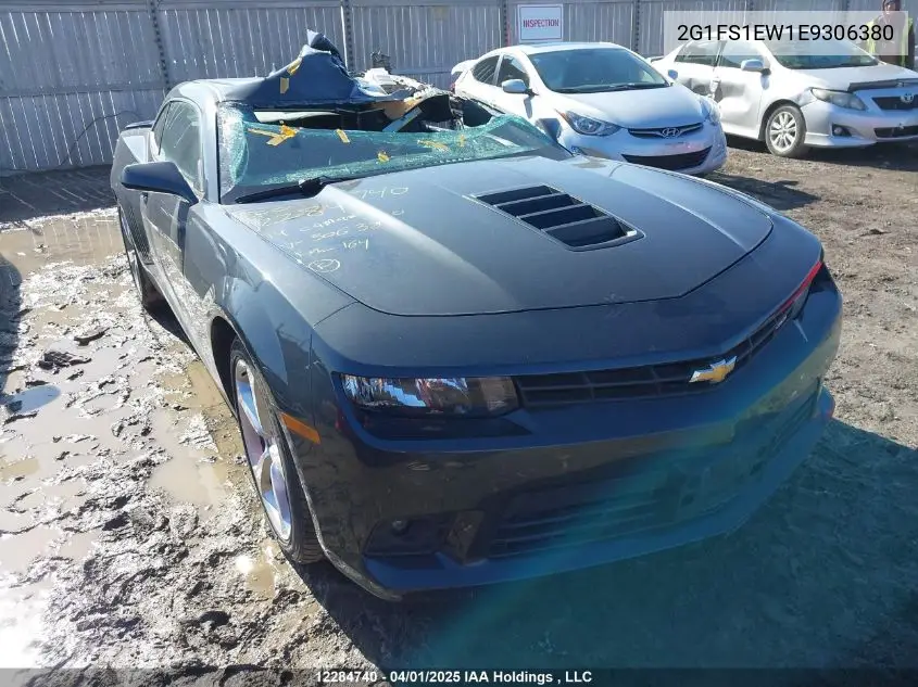 2014 Chevrolet Camaro 1Ss VIN: 2G1FS1EW1E9306380 Lot: 12284740