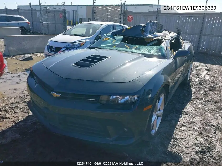 2014 Chevrolet Camaro 1Ss VIN: 2G1FS1EW1E9306380 Lot: 12284740