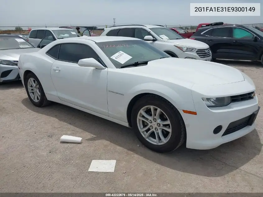 2014 Chevrolet Camaro 2Ls VIN: 2G1FA1E31E9300149 Lot: 42222676