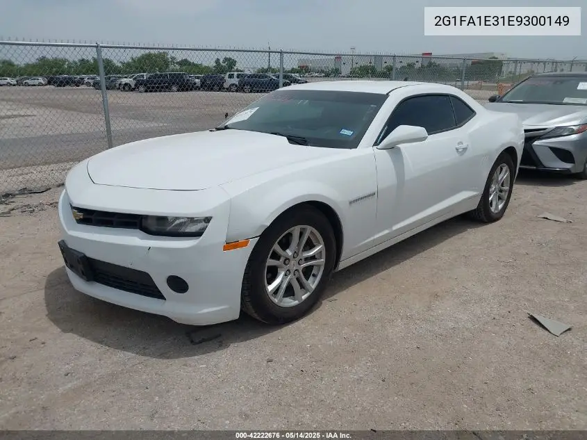 2014 Chevrolet Camaro 2Ls VIN: 2G1FA1E31E9300149 Lot: 42222676