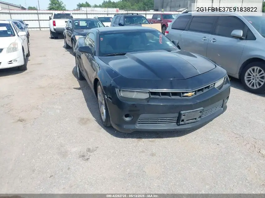 2014 Chevrolet Camaro 1Lt VIN: 2G1FB1E37E9183822 Lot: 42262725