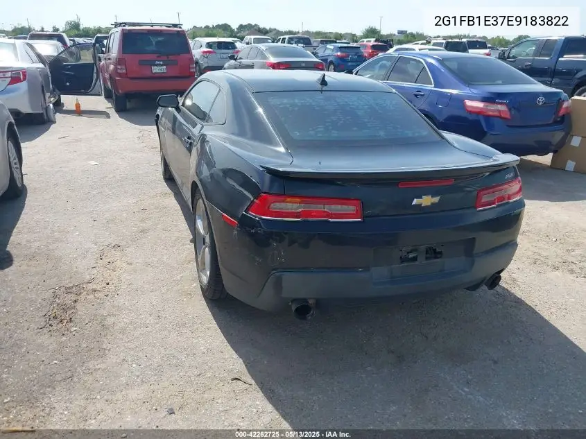 2014 Chevrolet Camaro 1Lt VIN: 2G1FB1E37E9183822 Lot: 42262725
