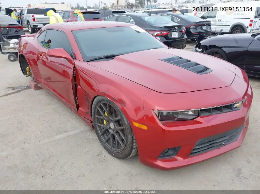 2014 Chevrolet Camaro 2Ss VIN: 2G1FK1EJXE9151154 Lot: 42628161