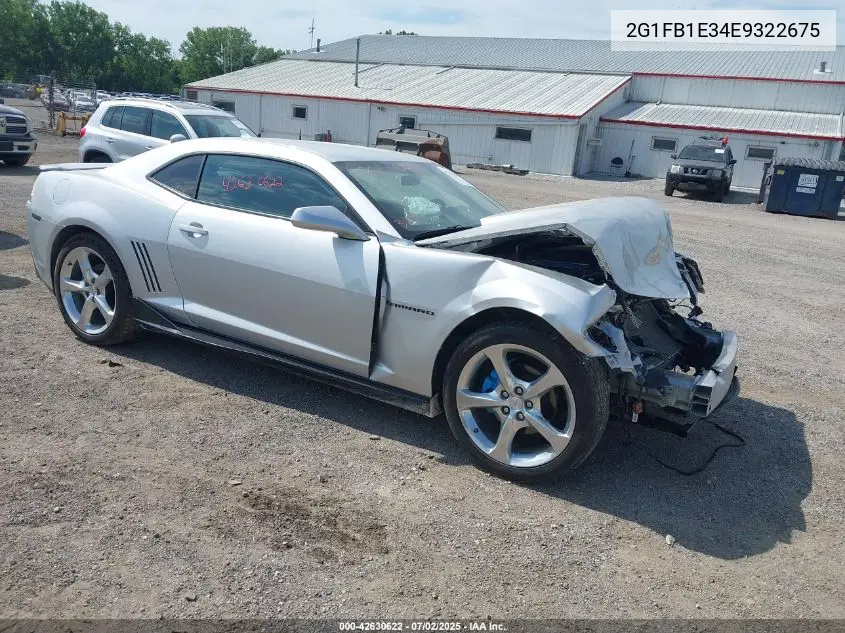 2014 Chevrolet Camaro 1Lt VIN: 2G1FB1E34E9322675 Lot: 42630622