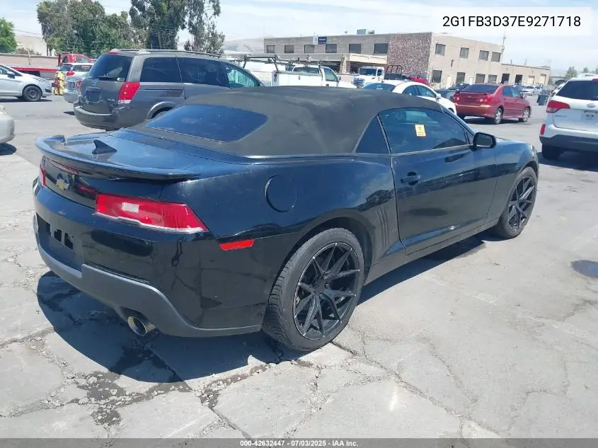 2014 Chevrolet Camaro 1Lt VIN: 2G1FB3D37E9271718 Lot: 42632447