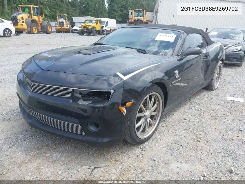 2014 Chevrolet Camaro 2Lt VIN: 2G1FC3D38E9269702 Lot: 42646198