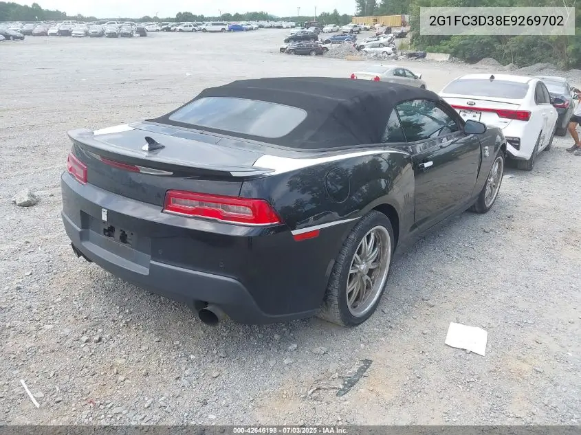 2014 Chevrolet Camaro 2Lt VIN: 2G1FC3D38E9269702 Lot: 42646198
