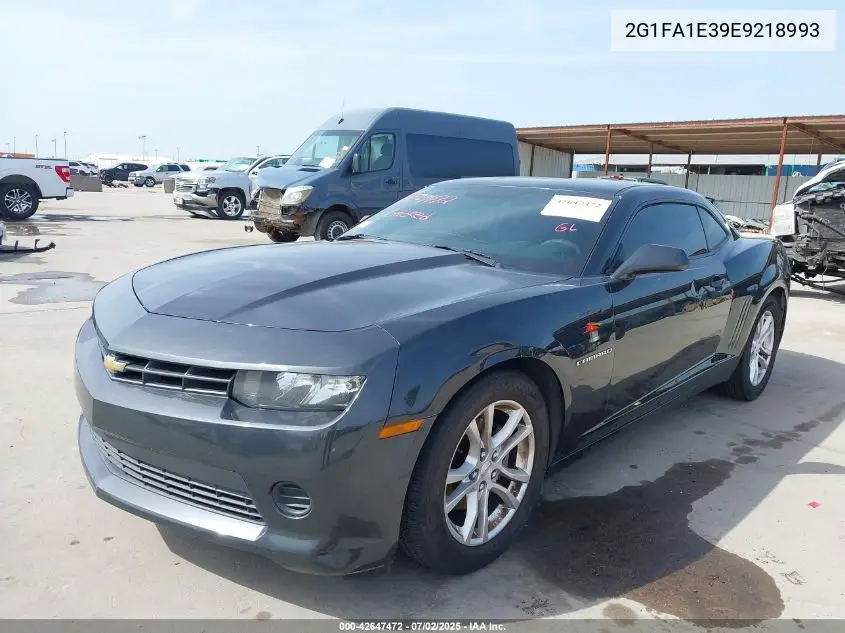 2014 Chevrolet Camaro 2Ls VIN: 2G1FA1E39E9218993 Lot: 42647472