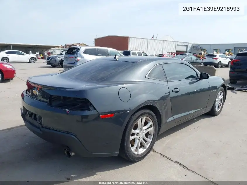2014 Chevrolet Camaro 2Ls VIN: 2G1FA1E39E9218993 Lot: 42647472