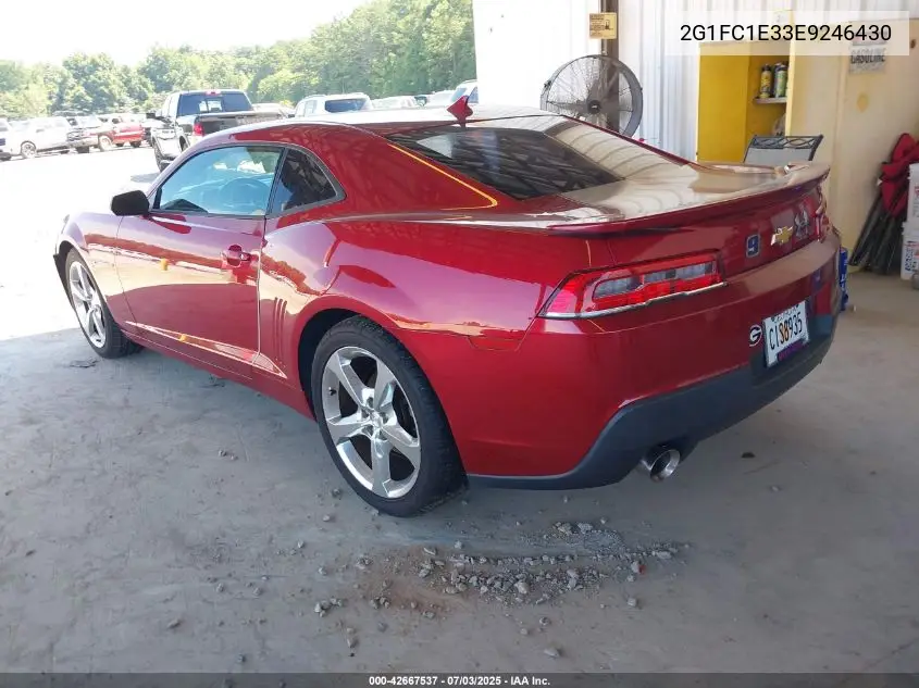 2014 Chevrolet Camaro 2Lt VIN: 2G1FC1E33E9246430 Lot: 42667537