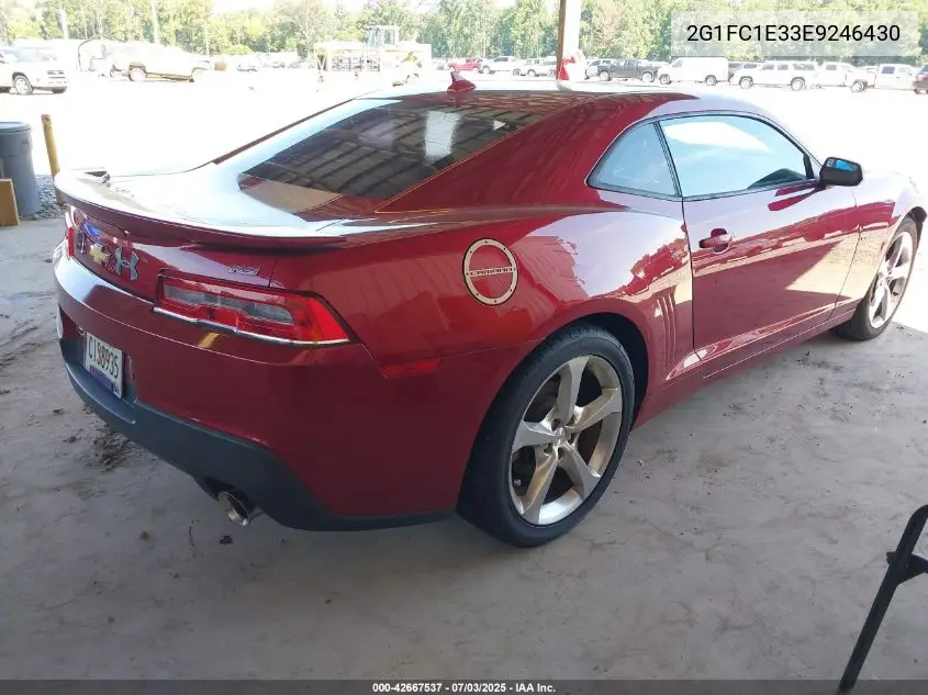 2014 Chevrolet Camaro 2Lt VIN: 2G1FC1E33E9246430 Lot: 42667537