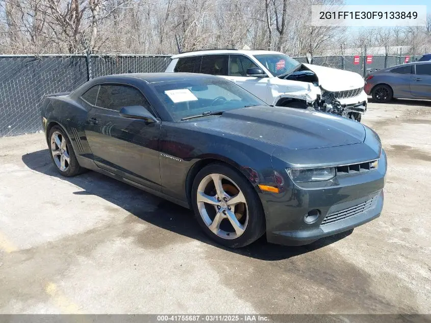 2015 Chevrolet Camaro 2Lt VIN: 2G1FF1E30F9133849 Lot: 41755687