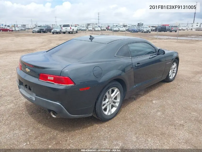 2015 Chevrolet Camaro 2Ls VIN: 2G1FB1E3XF9131005 Lot: 42658381