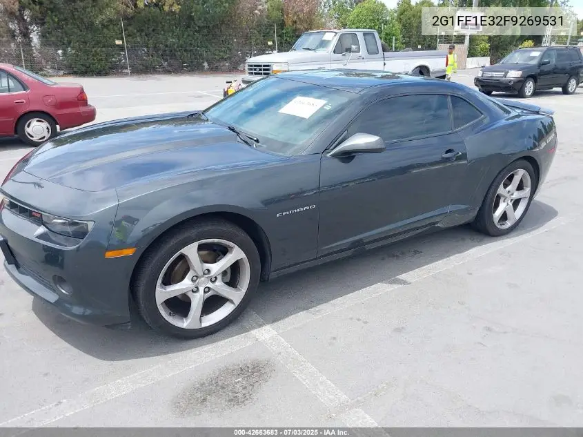 2015 Chevrolet Camaro 2Lt VIN: 2G1FF1E32F9269531 Lot: 42663683