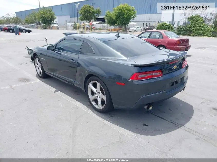 2015 Chevrolet Camaro 2Lt VIN: 2G1FF1E32F9269531 Lot: 42663683