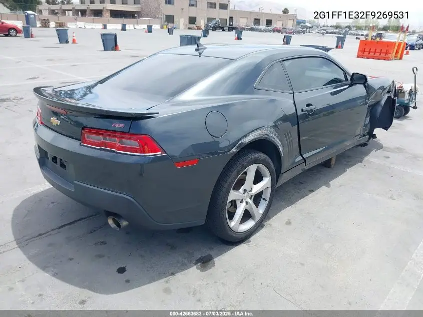 2015 Chevrolet Camaro 2Lt VIN: 2G1FF1E32F9269531 Lot: 42663683