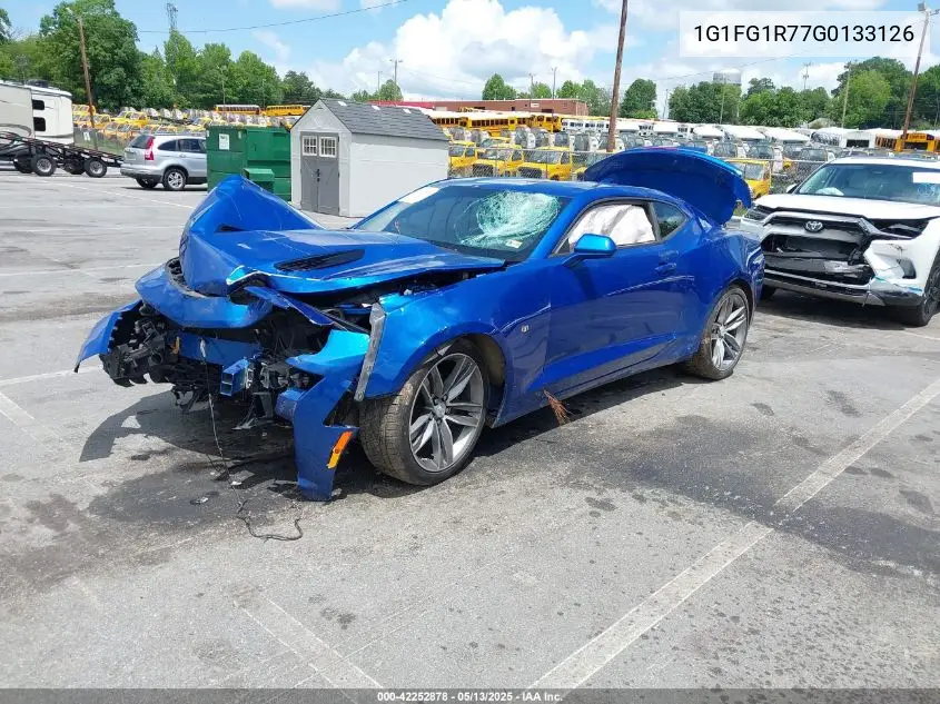 2016 Chevrolet Camaro 2Ss VIN: 1G1FG1R77G0133126 Lot: 42252878