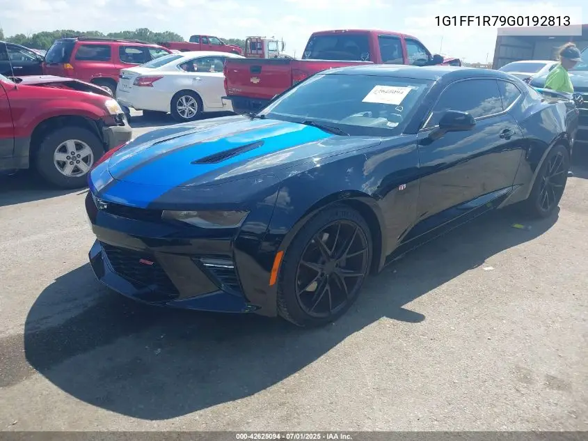2016 Chevrolet Camaro 1Ss VIN: 1G1FF1R79G0192813 Lot: 42625094