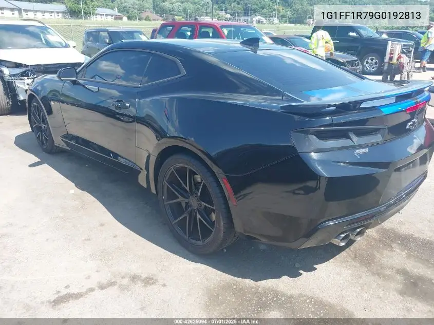 2016 Chevrolet Camaro 1Ss VIN: 1G1FF1R79G0192813 Lot: 42625094