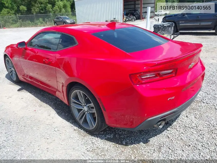2016 Chevrolet Camaro 1Lt VIN: 1G1FB1RS9G0140565 Lot: 42655684