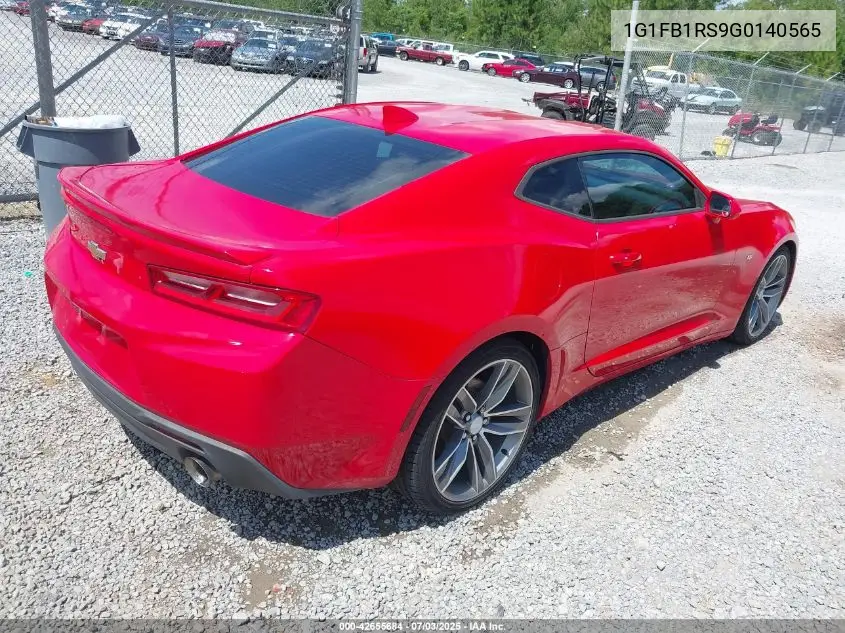 2016 Chevrolet Camaro 1Lt VIN: 1G1FB1RS9G0140565 Lot: 42655684
